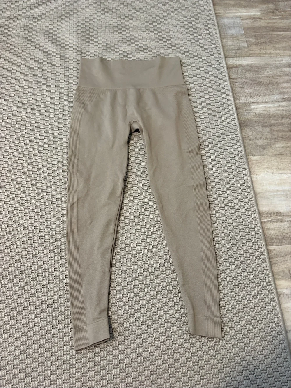 SET Active Taupe High-Waist Leggings - Picture 1 of 3
